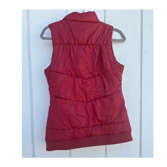 Smartwool Bomber Vest, Women's, Merino Wool, Smartloft, Masala Red, Sz S‎ - Picture 2 of 4